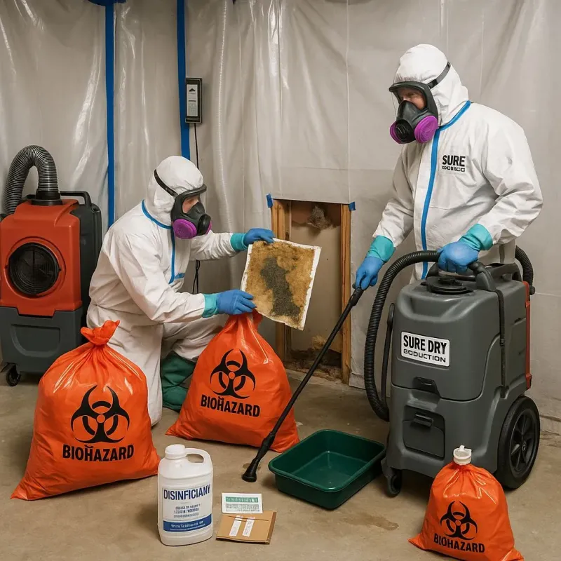 Contaminated Water Handling Protocols process in Camano, WA