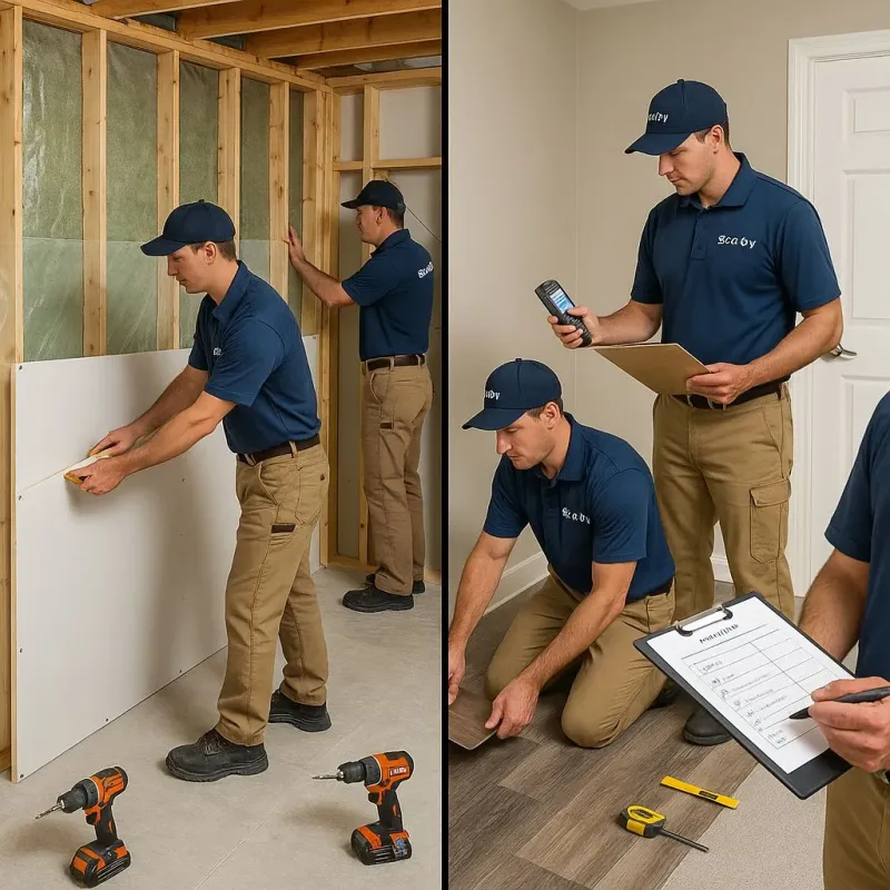 Repairs and Reconstruction process in Camano, WA